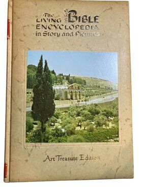 The Living Bible Encyclopedia Story And Pictures Vol 6 Art Treasure Edition 1968